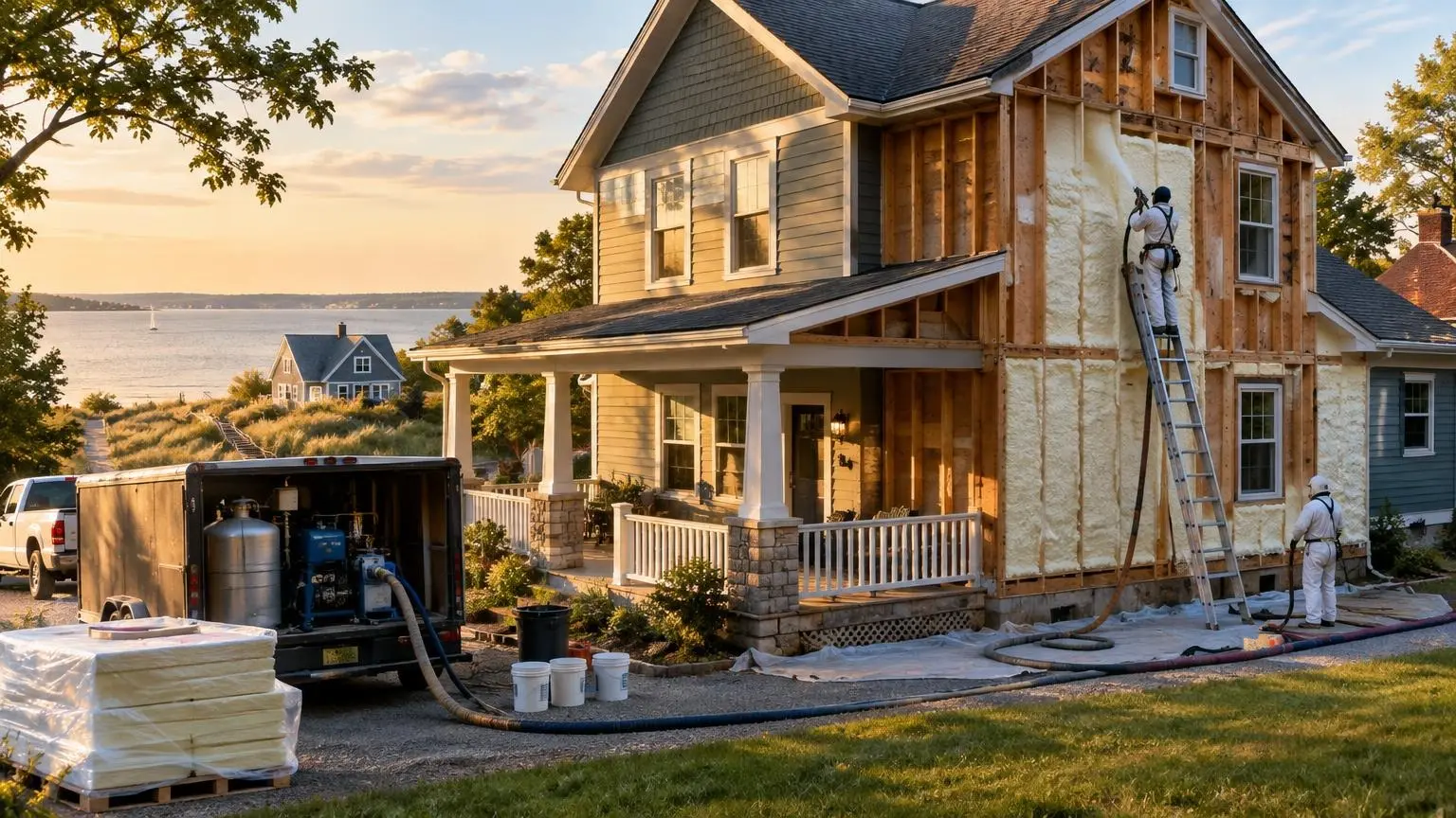 Spray Foam Insulation in Holland, MI